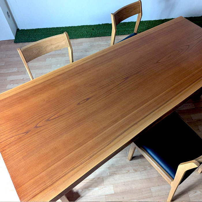 NENRINENRINの一枚板テーブル欅(けやき)2