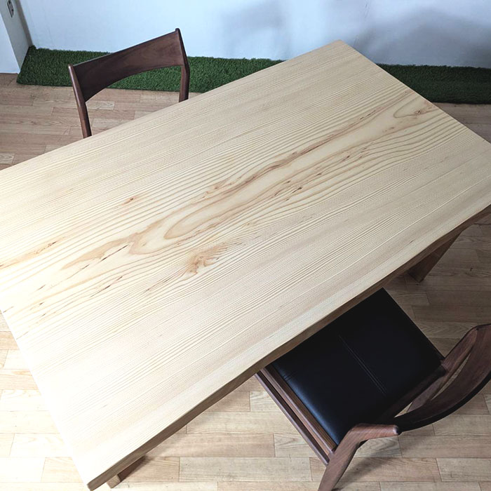 NENRINENRINの一枚板テーブルもみ2