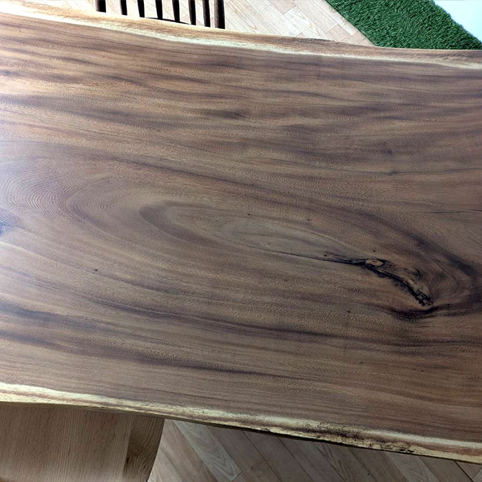 NENRINENRINの一枚板テーブルモンキーポット3