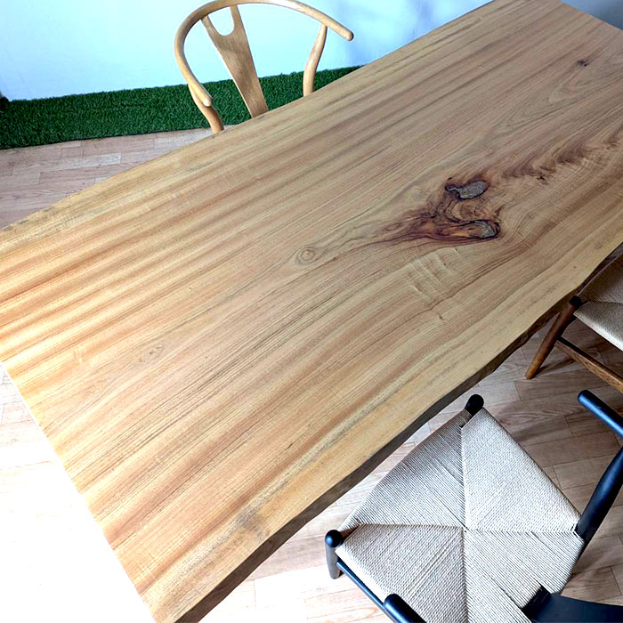 NENRINENRINの一枚板テーブル楠(くす)2