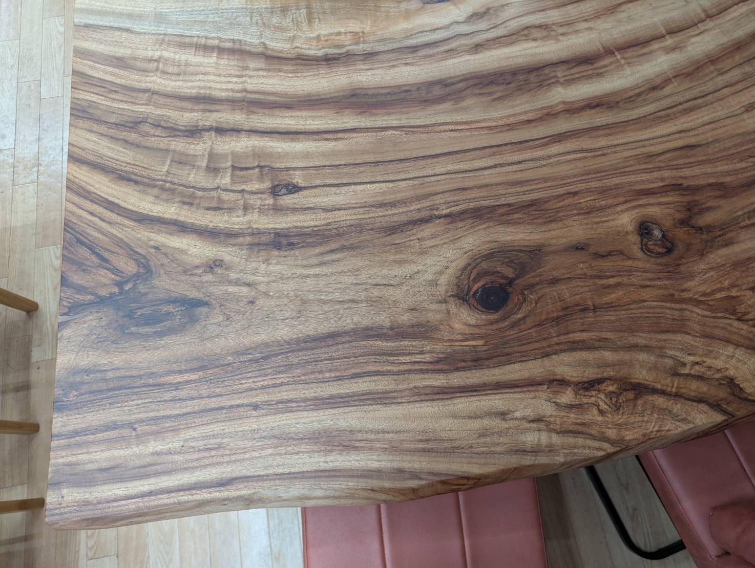 NENRINENRINの一枚板テーブル楠くす2